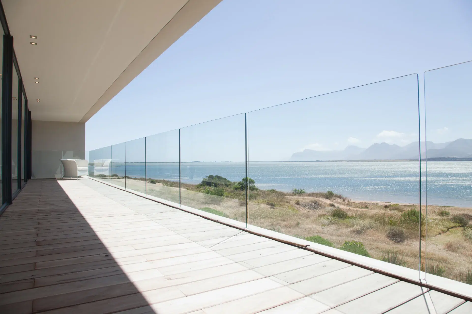 VLX 120 Glass Railing System in West Palm Beach, FL | TruePane Windows & Doors - detail 1