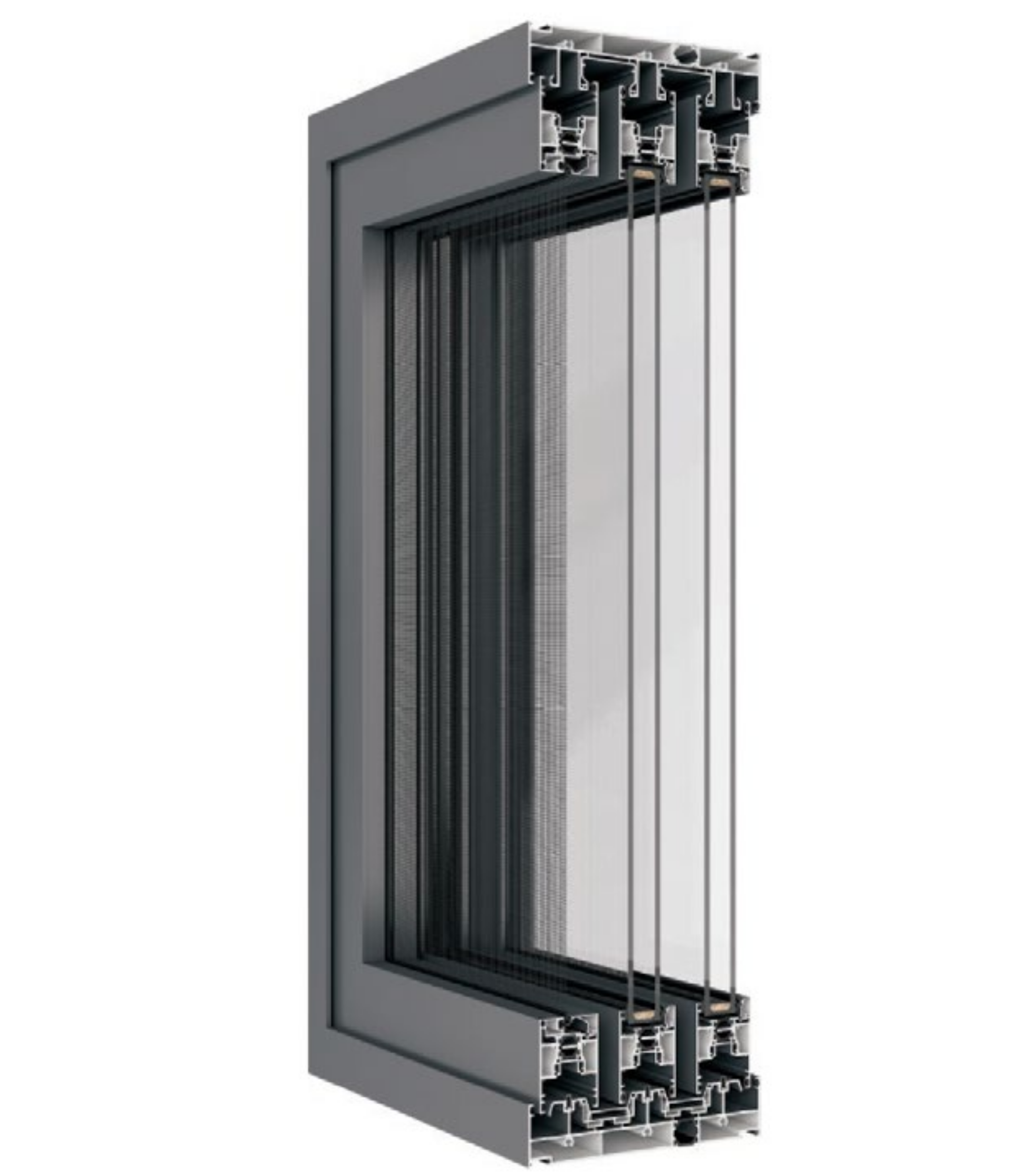 VLX 150 Heavy-Duty Sliding Door in West Palm Beach, FL | TruePane Windows & Doors - detail 2